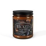 Wicked Scented Soy Candle (Multi-Size, Amber Jar)
