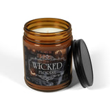 Wicked Scented Soy Candle (Multi-Size, Amber Jar)